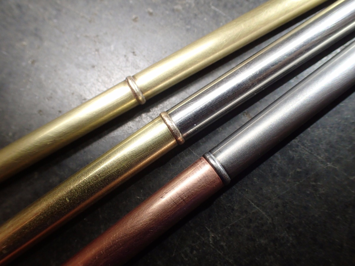 真鍮と真鍮／真鍮とステンレス／銅とステンレス