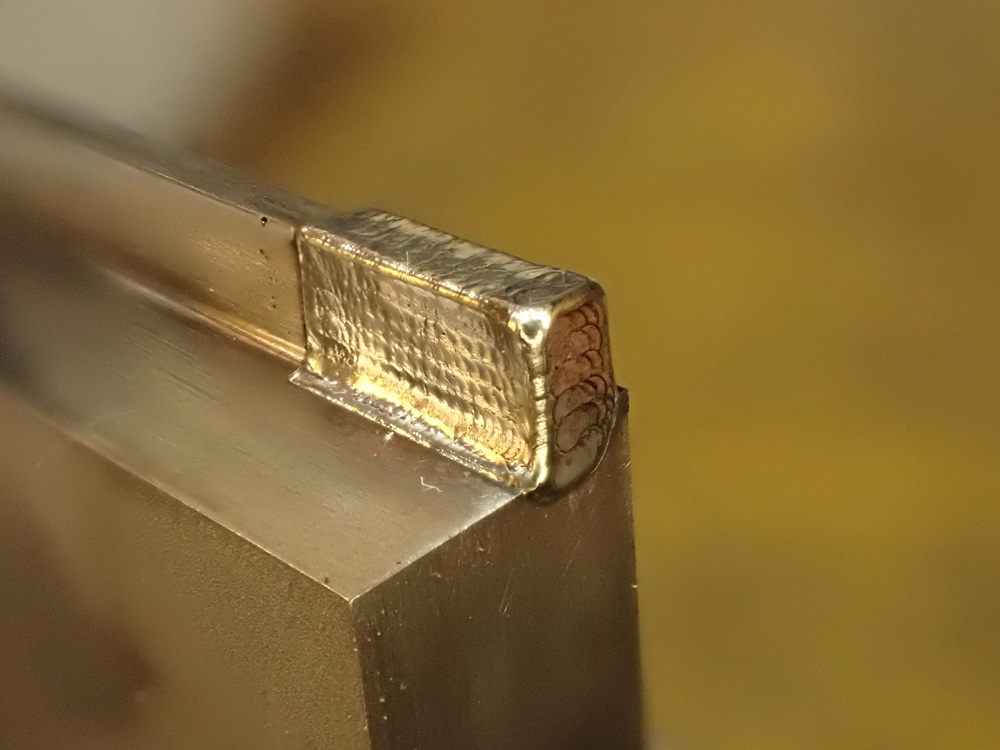 レーザー溶接後 レーザー溶接後