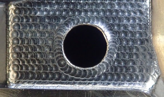 レーザー溶接後